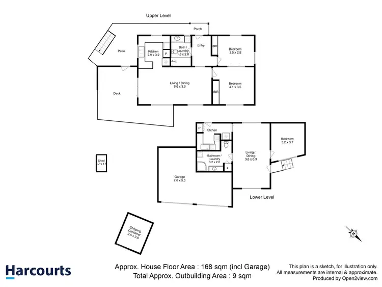 Floorplan of Homely house listing, 5 Nevada Street, South Hobart TAS 7004