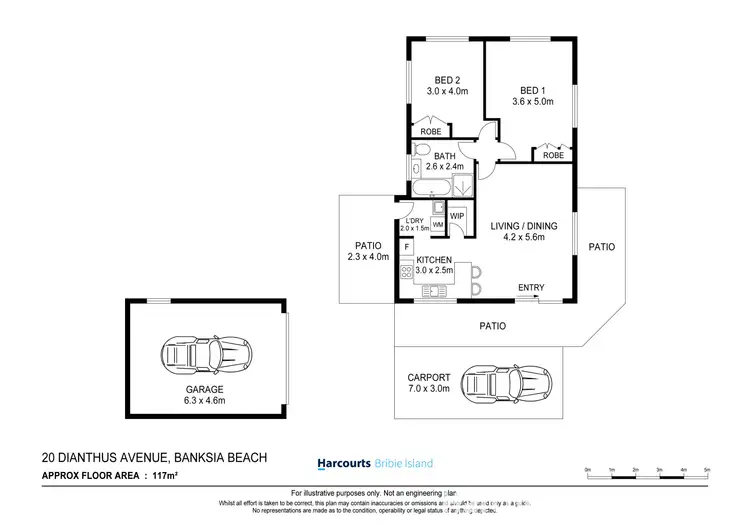 Floorplan of Homely house listing, 20 Dianthus Ave, Banksia Beach QLD 4507