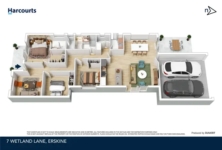 Floorplan of Homely house listing, 7 Wetland Lane, Erskine WA 6210