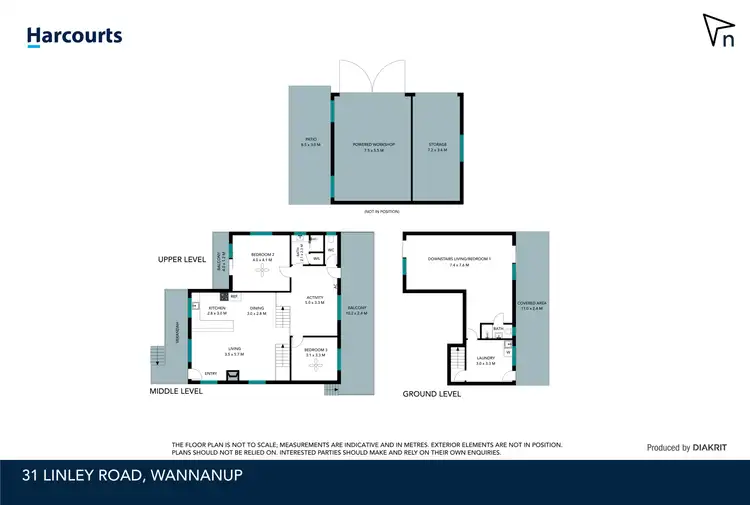 Floorplan of Homely house listing, 31 Linley Road, Wannanup WA 6210