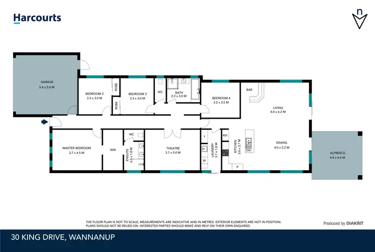 Floorplan of Homely house listing, 30A King Drive, Wannanup WA 6210