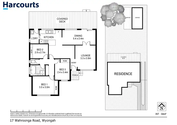 Floorplan of Homely house listing, 17 Wahroonga Road, Wyongah NSW 2259