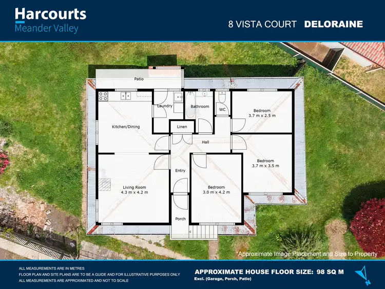 Floorplan of Homely house listing, 8 Vista Court, Deloraine TAS 7304