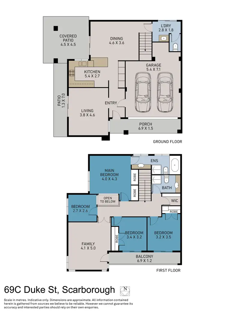 Floorplan of Homely house listing, 69C Duke Street, Scarborough WA 6019