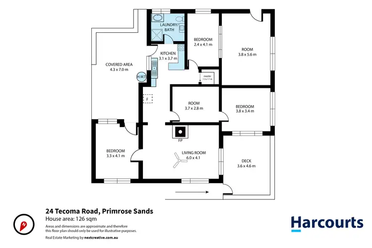 Floorplan of Homely house listing, 24 Tecoma Road, Primrose Sands TAS 7173