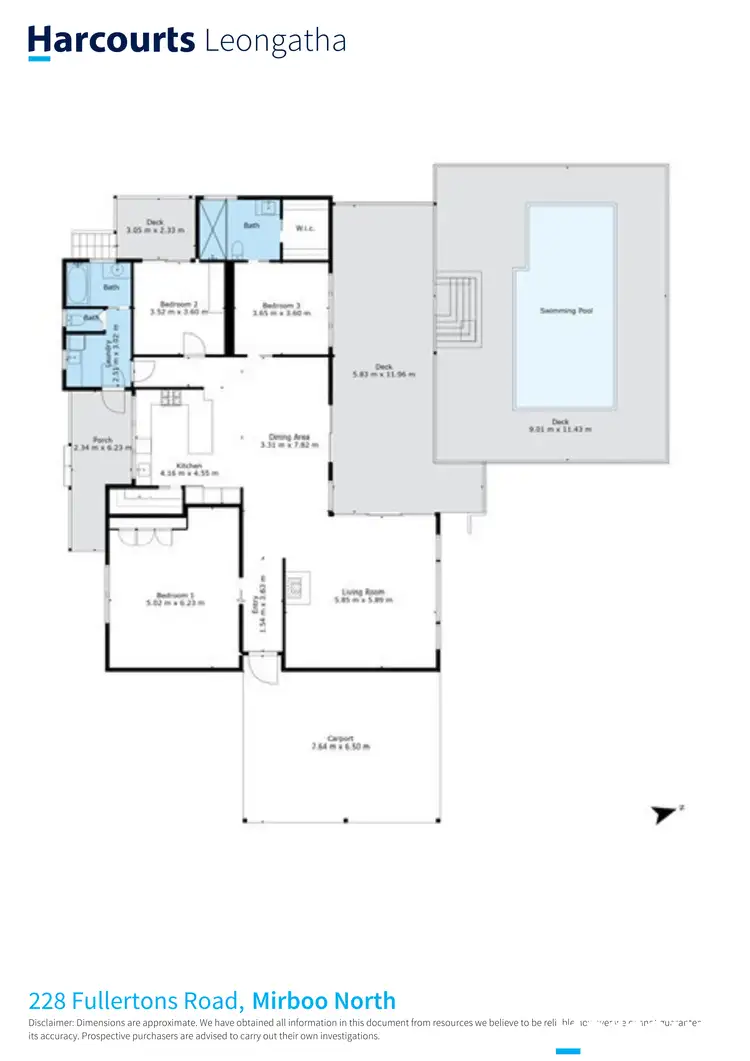 Floorplan of Homely rural property listing, 228 Fullertons Road, Mirboo North VIC 3871