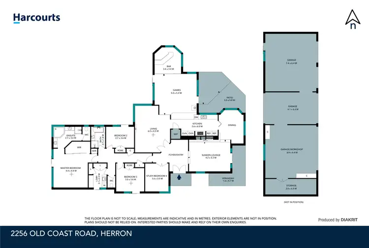 Floorplan of Homely house listing, 2256 Old Coast Road, Herron WA 6211