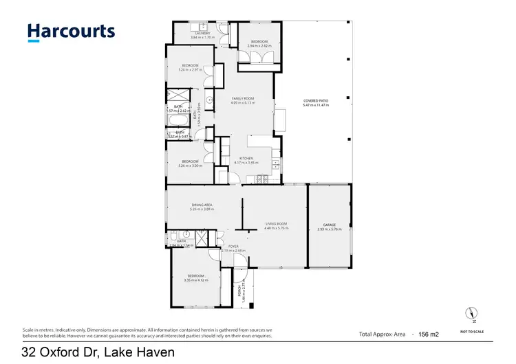 Floorplan of Homely house listing, 32 Oxford Drive, Lake Haven NSW 2263