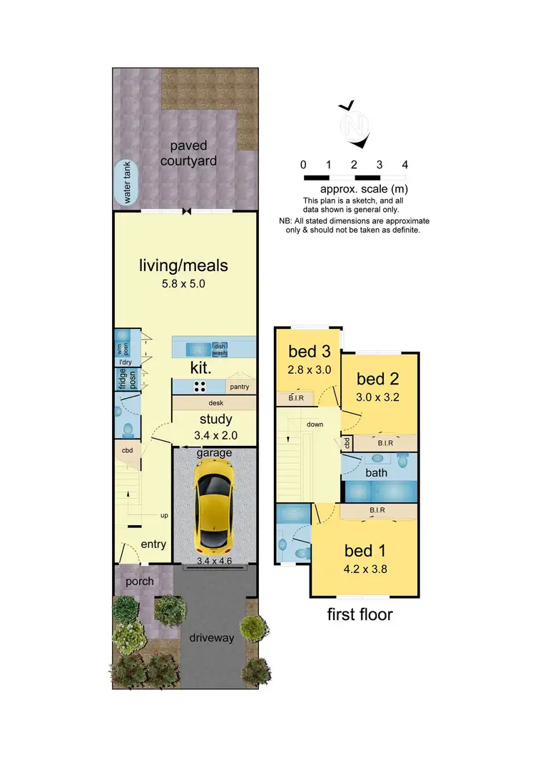 Floorplan of Homely house listing, 12 Anfield Crescent, Mulgrave VIC 3170