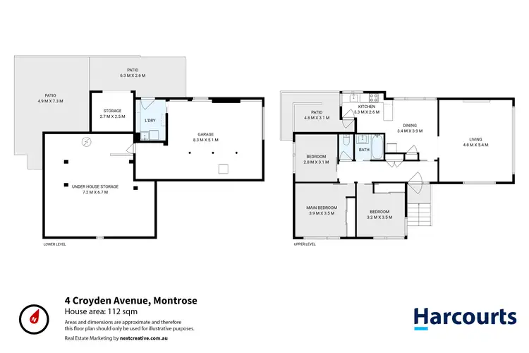 Floorplan of Homely house listing, 4 Croyden Avenue, Montrose TAS 7010