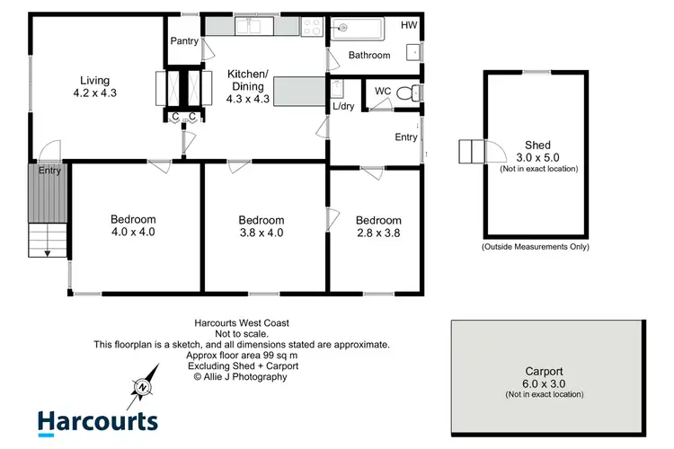 Floorplan of Homely house listing, 47 Dalmeny Street, Rosebery TAS 7470
