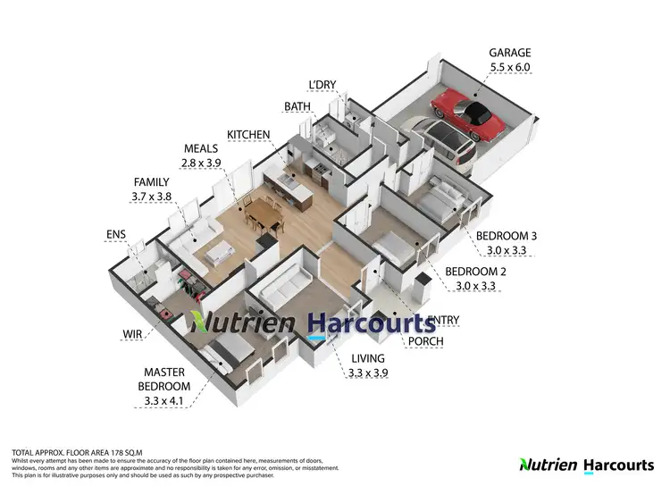 Floorplan of Homely house listing, 35 Yea Springs Drive, Yea VIC 3717