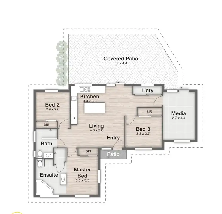 Floorplan of Homely house listing, 14 Leawarra Drive, Loganholme QLD 4129