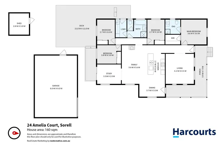 Floorplan of Homely house listing, 24 Amelia Court, Sorell TAS 7172