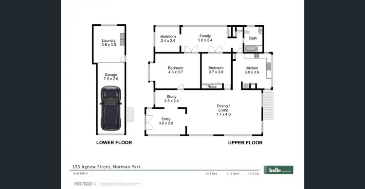 Floorplan of Homely house listing, 123 Agnew Street, Norman Park QLD 4170