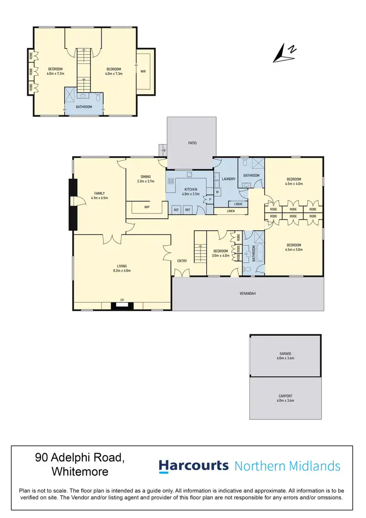 Floorplan of Homely house listing, 90 Adelphi Road, Whitemore TAS 7303