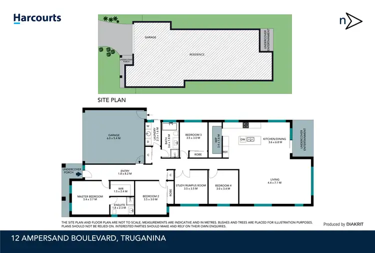 Floorplan of Homely house listing, 12 Ampersand Boulevard, Truganina VIC 3029