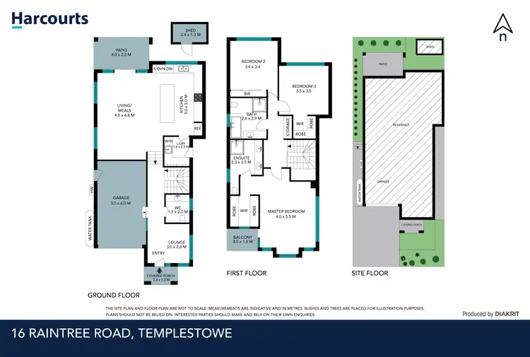 Floorplan of Homely house listing, 16 Raintree Road, Templestowe VIC 3106