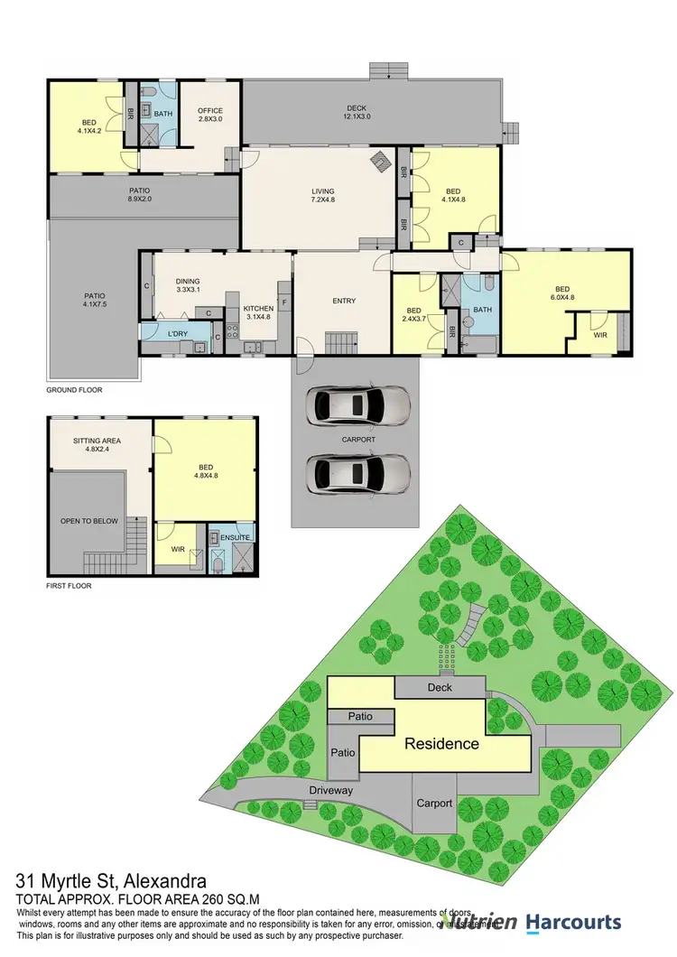 Floorplan of Homely house listing, 31 Myrtle Street, Alexandra VIC 3714