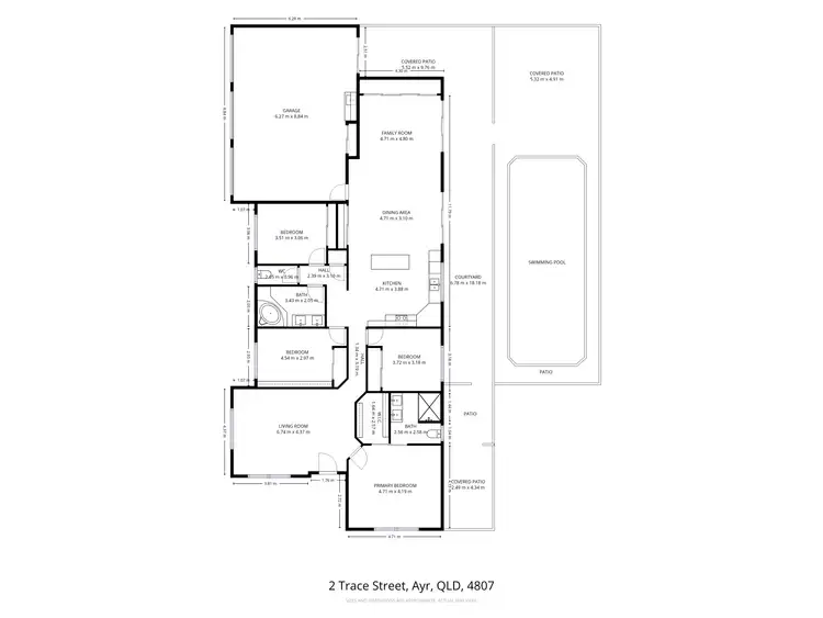 Floorplan of Homely house listing, 2 Trace Street, Ayr QLD 4807