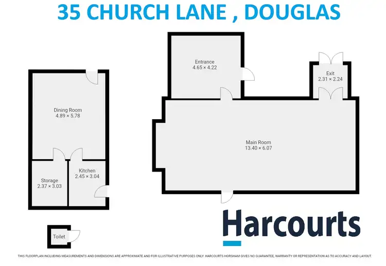 Floorplan of Homely house listing, 35 Church Lane, Douglas VIC 3409