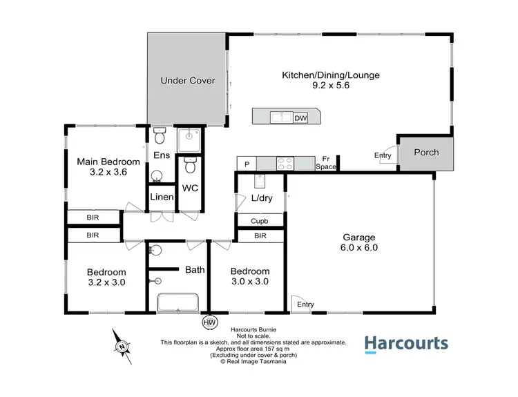 Floorplan of Homely house listing, 1/9 Tidal Mews, Wynyard TAS 7325