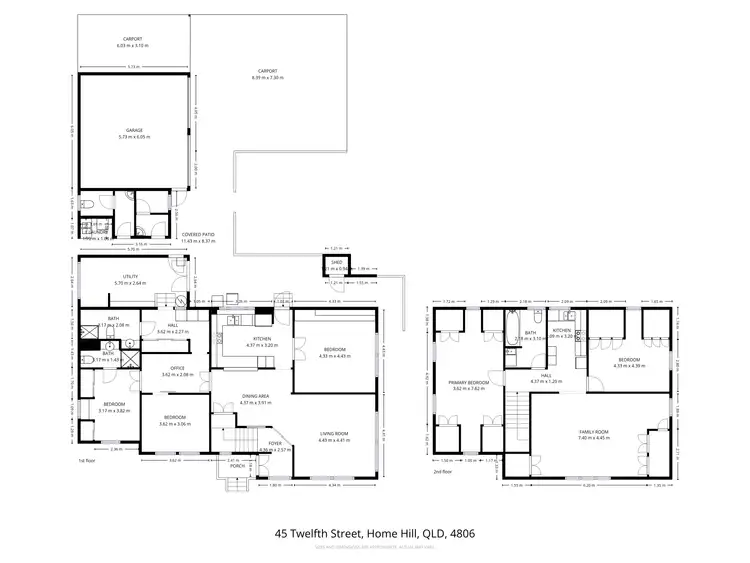 Floorplan of Homely house listing, 45 Twelfth Street, Home Hill QLD 4806