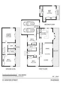 Floorplan of Homely house listing, 51 Grinter Street, Riverside TAS 7250