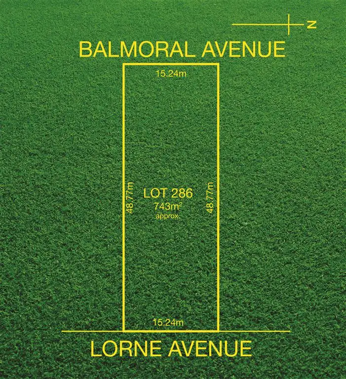 Floorplan of Homely land listing, 14 Lorne Avenue, Magill SA 5072