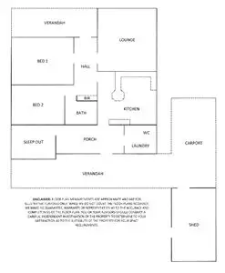 Floorplan of Homely house listing, 128 Tone Road, Wangaratta VIC
