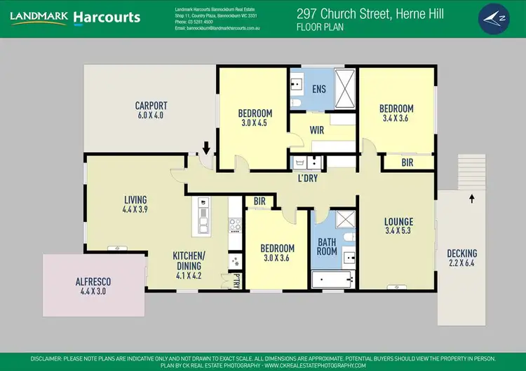 Floorplan of Homely house listing, 297B Church Street, Herne Hill VIC 3218