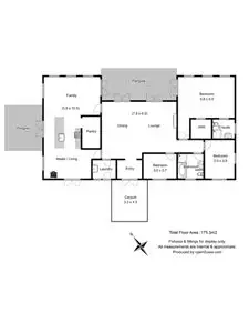 Floorplan of Homely house listing, 25 Crabtree Road, Grove TAS