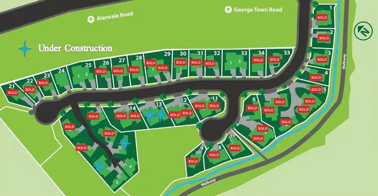 Floorplan of Homely house listing, 1 George Town Road, Newnham TAS 7248