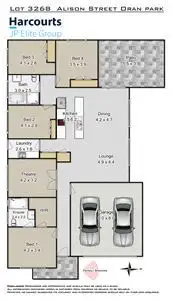 Floorplan of Homely house listing, 18 Alison Circuit, Oran Park NSW 2570