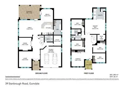 Floorplan of Homely house listing, 39 Stanbrough Road, Gumdale QLD 4154