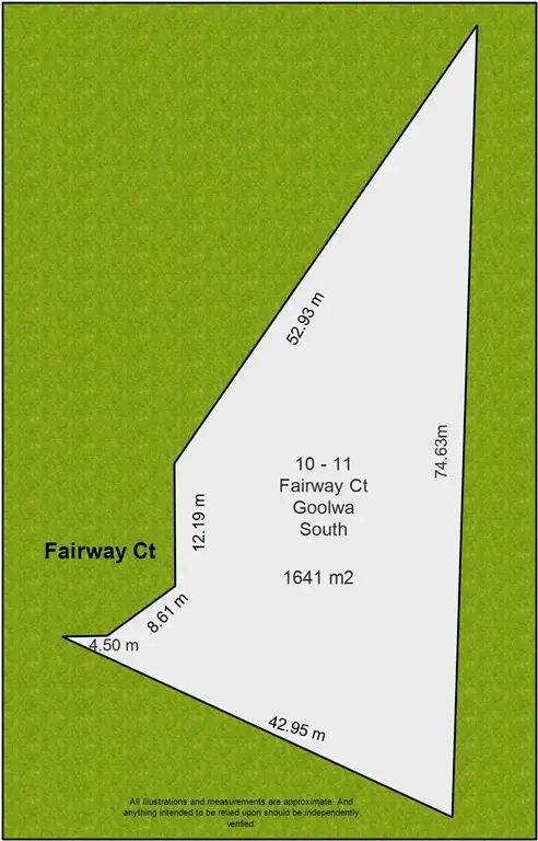 Floorplan of Homely land listing, 10 Fairway Court, Goolwa South SA 5214