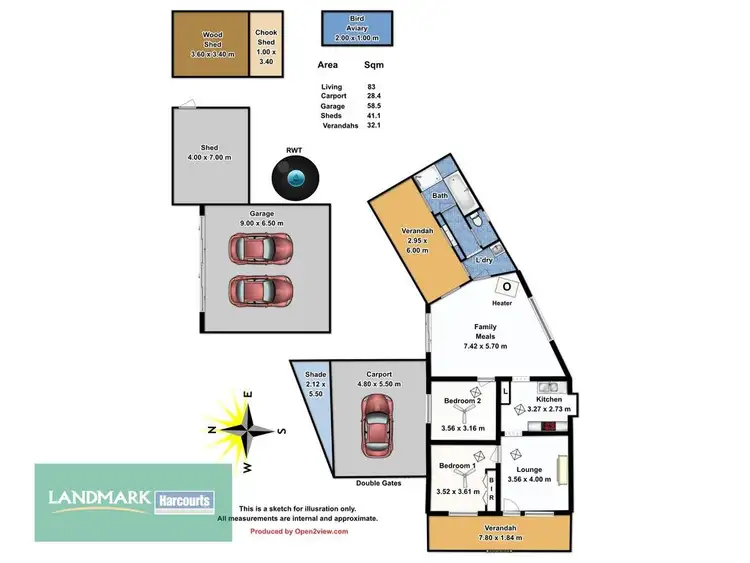 Floorplan of Homely house listing, 4 Curb Street, Saddleworth SA 5413
