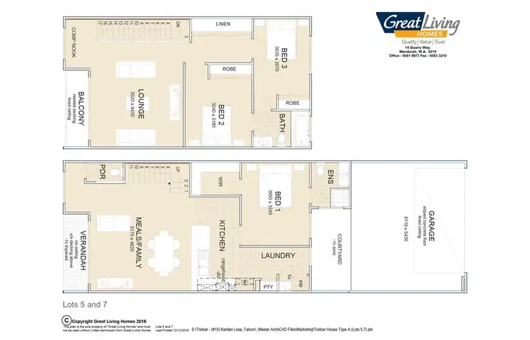 Floorplan of Homely land listing, Lot 3/15 Kardan Loop, Falcon WA 6210