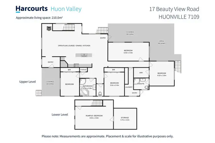 Floorplan of Homely house listing, 17 Beauty View Road, Huonville TAS 7109