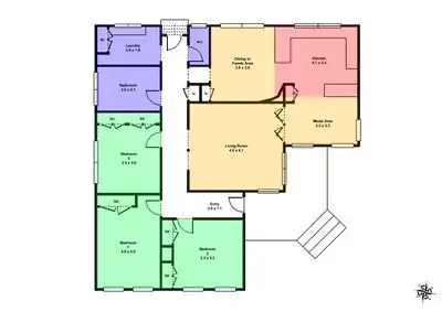 Floorplan of Homely house listing, 4 Maxlyn Avenue, Ballarat East VIC 3350