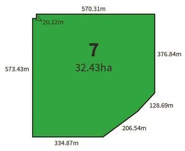 Floorplan of Homely land listing, Lot 7 Bald Hills Road, Inman Valley SA 5211