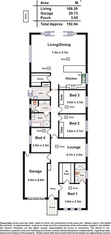 Floorplan of Homely house listing, 32 Dobson Drive, Pooraka SA 5095