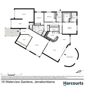 Floorplan of Homely house listing, 10 Waterview Gardens, Jerrabomberra NSW 2619