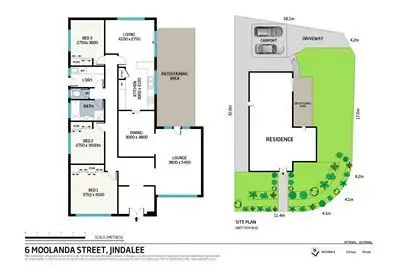 Floorplan of Homely house listing, 6 Moolanda Street, Jindalee QLD 4074