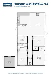 Floorplan of Homely house listing, 9 Hampton Court, Huonville TAS 7109