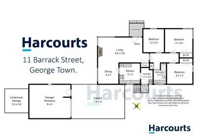 Floorplan of Homely house listing, 11 Barrack Street, George Town TAS 7253
