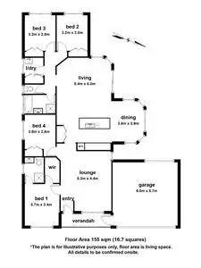 Floorplan of Homely house listing, 5 Cunneen Crescent, Berwick VIC 3806