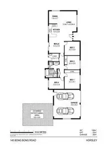 Floorplan of Homely house listing, 145 Bong Bong Road, Horsley NSW 2530