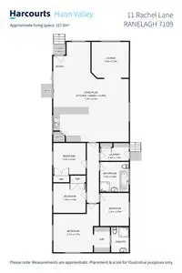 Floorplan of Homely house listing, 11 Rachel Lane, Ranelagh TAS 7109