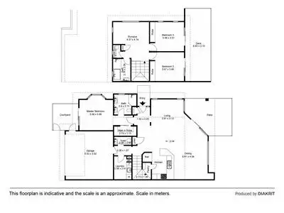 Floorplan of Homely townhouse listing, 6/145 Gemvale Road, Mudgeeraba QLD 4213